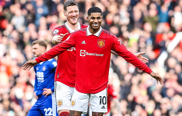 Man United me fitore bindëse kundër Leicester, shkëlqen sërish Rashford