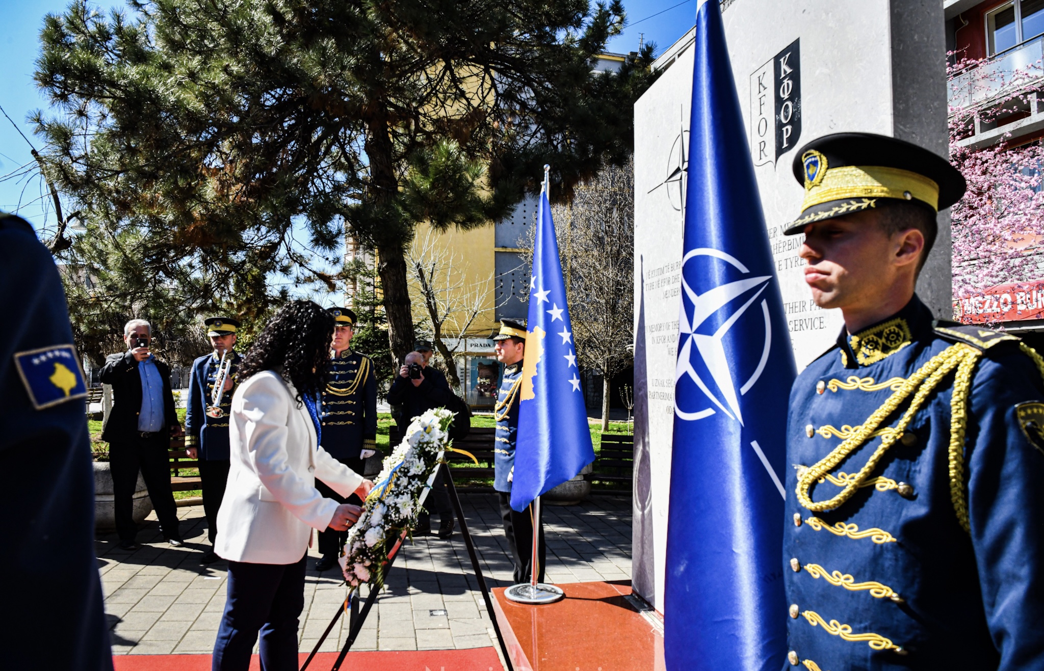 Osmani: NATO-ja parandaloi shfarosjen e popullit të Kosovës