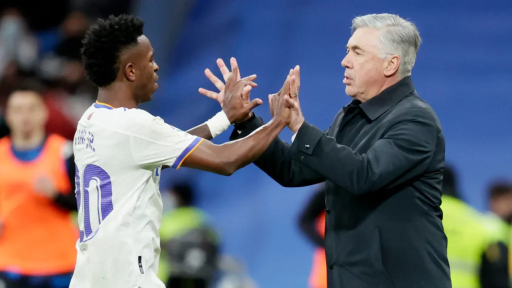 Ancelotti e krahason Viniciusin me Maradonën dhe Pelen