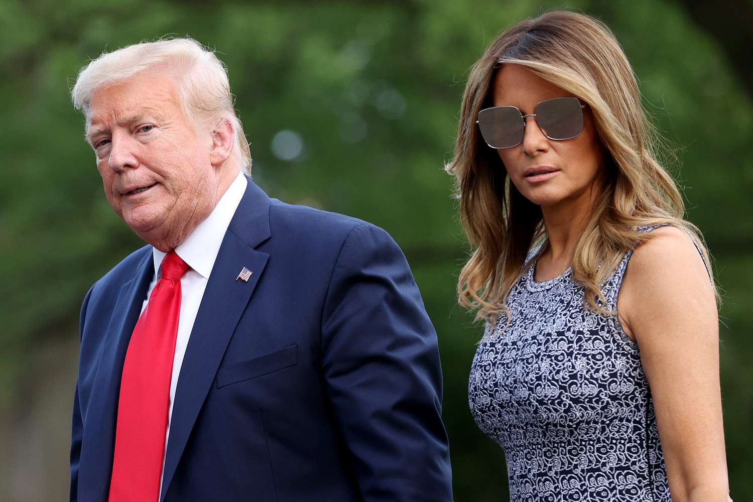 Donald Trump po kalon kohë të vështira, ku ndodhet Melania?