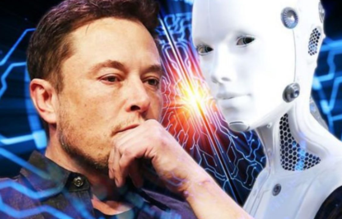 Elon Musk duke puthur robotë, fotot bëhen virale