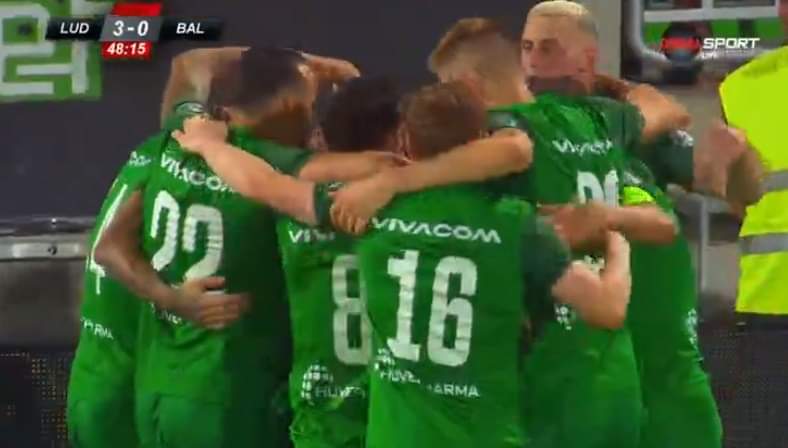 Ballkani mposhtet thellë dhe eliminohet nga Ludogorets