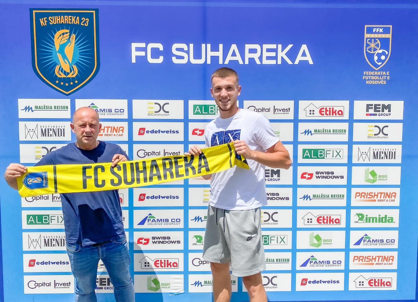 Andi Sadriu i bashkohet FC Suharekës