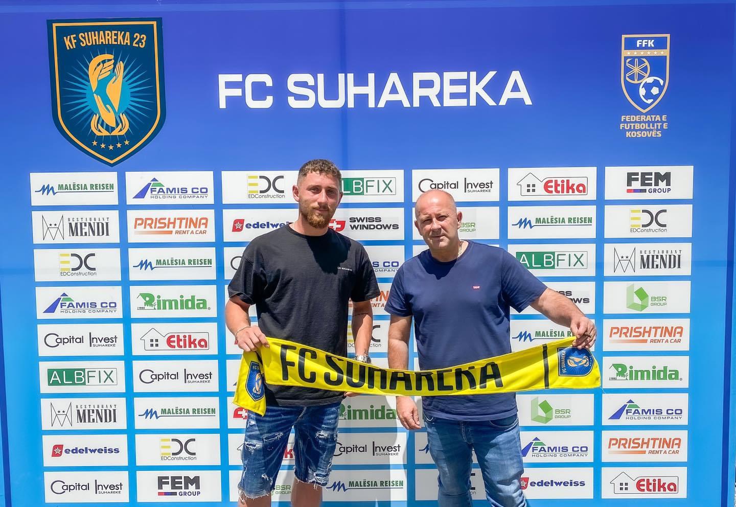 FC Suhareka përforcohet me Elvis Kryeziun