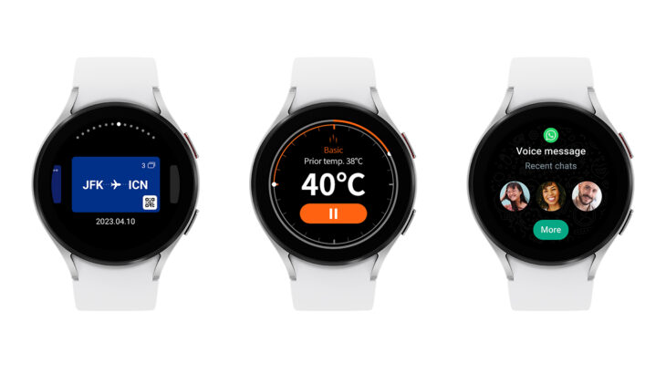 Thermo Check dhe WhatsApp bëhen pjesë e series Galaxy Watch