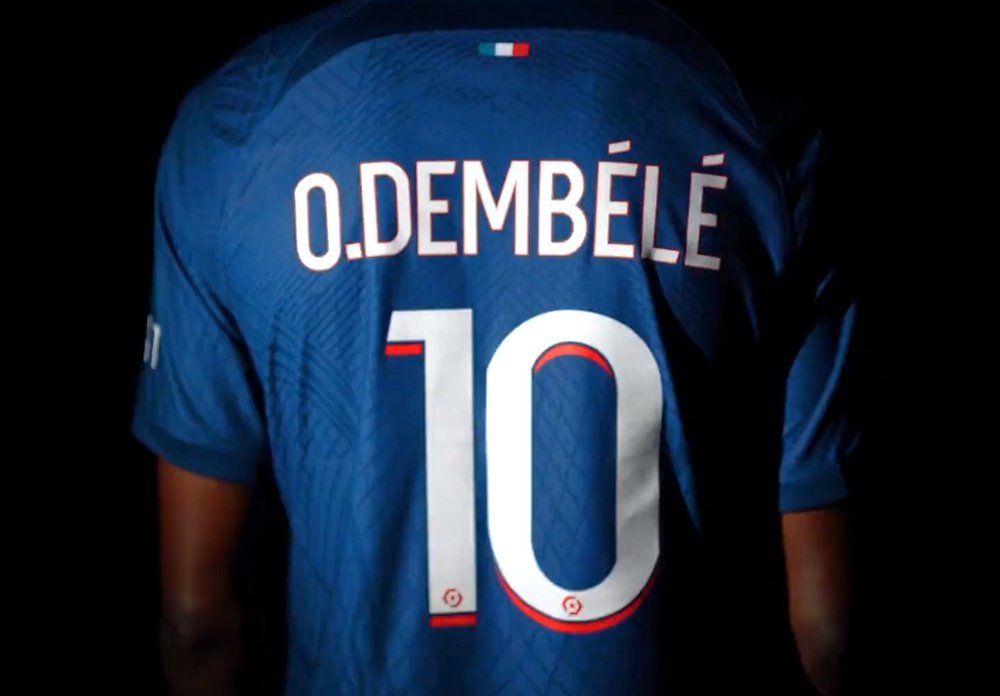 Ousmane Dembele merr numrin e Neymar te PSG