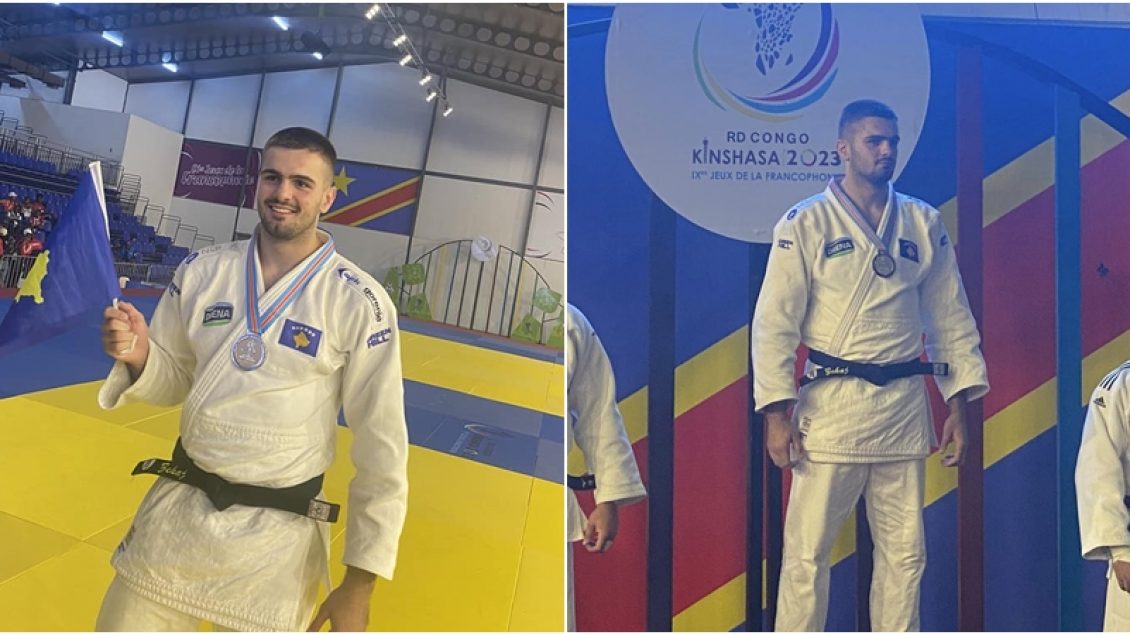 Shpat Zeka fiton medaljen e artë në Lojërat Frankofone Kinshasa 2023