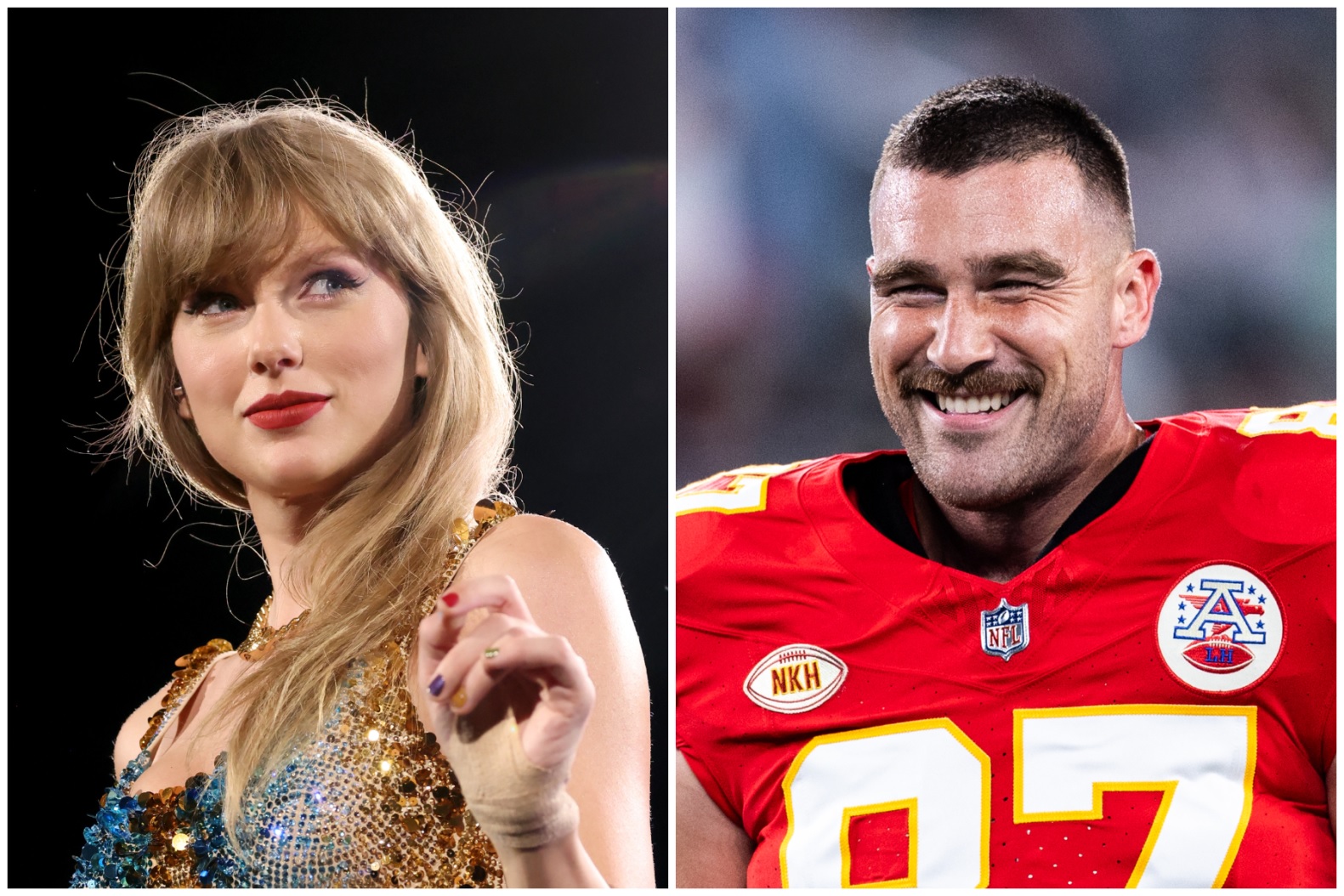 Mbesa e Travis Kelce, fanse e të dashurës së tij Taylor Swift