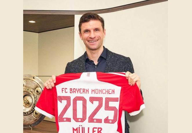 Muller zgjat kontratën me Bayernin