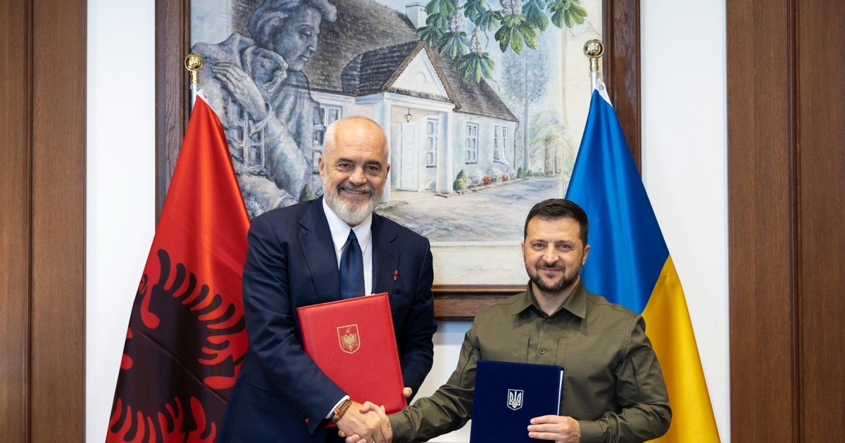 Zelensky e nderon Ramën me çmim shtetëror