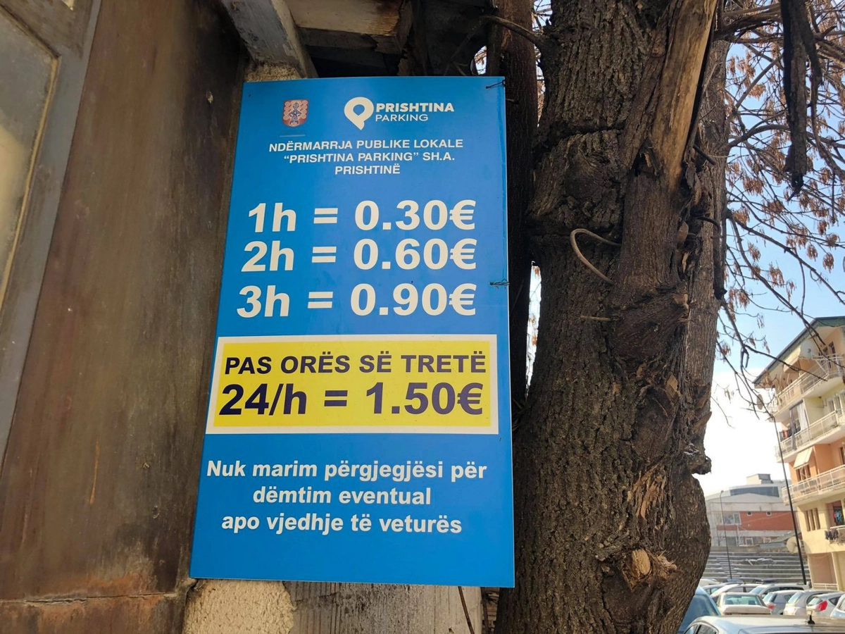 “Prishtina Parking” me njoftim të rëndësishëm për banorët rezidentë të Prishtinës