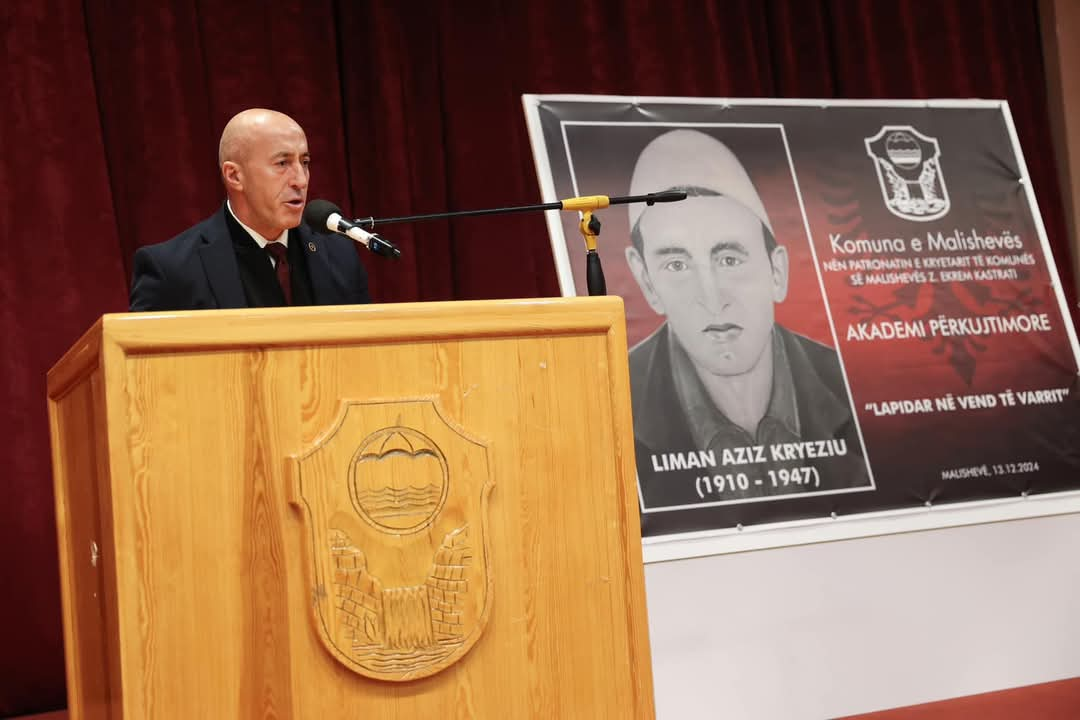 Haradinaj: Liman Kryeziu përfaqëson qëndresën heroike të popullit