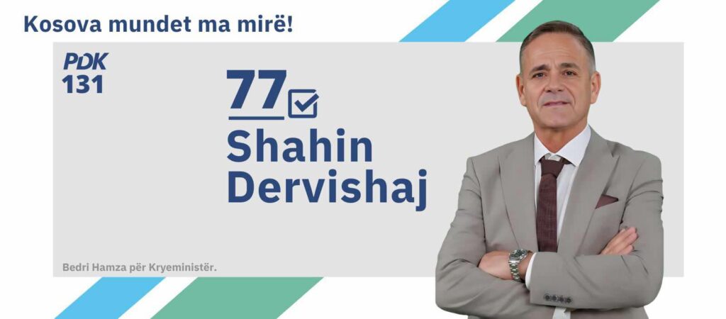 Dervishaj i PDK-së: Kosova meriton më mirë, këtë ua kemi borxh atyre që dhanë jetën për liri