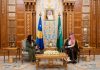 Osmani u prit në takim nga Princi i Kurorës së Arabisë Saudite, Mohammed bin Salman