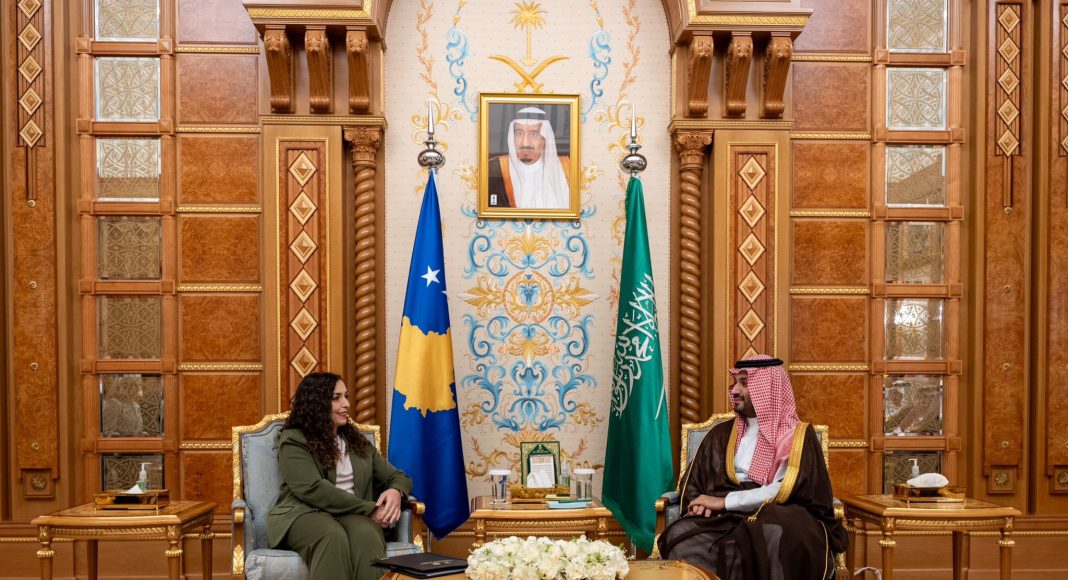 Presidentja Osmani u prit në takim nga Princi i Kurorës së Arabisë Saudite, Mohammed bin Salman-1