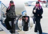 Bebe Rexha shfaqet me shumë stil në Aeroportin e Los Angelesit, ndërsa fotografohet duke hipur në aeroplanin e saj privat