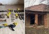 Policia gjen armë, municion dhe granata dore në një shtëpi të braktisur në Zveçan