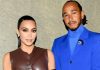 Kim Kardashian dhe Lewis Hamilton kapen mat në shkretëtirë (Foto)