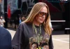 Adele bën një paraqitje të rrallë publike, shfaqet me bluzën e Lando Norris në Silverstone