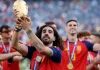 Pse Marc Cucurella e “varrosi” një monedhë në fushë, para finales së madhe të Botërorit?