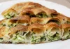 Byrek me spinaq: nga frigoriferi në tavolinë për 30 minuta