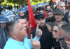 Nasim Haradinaj iu flet protestuesve: S’kemi asgjë me Policinë, duhet të thërrasim për unitet e veprime konkrete