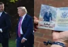 Djali i Trumpit prezanton pasaportën e re amerikane me fytyrën e babait të tij